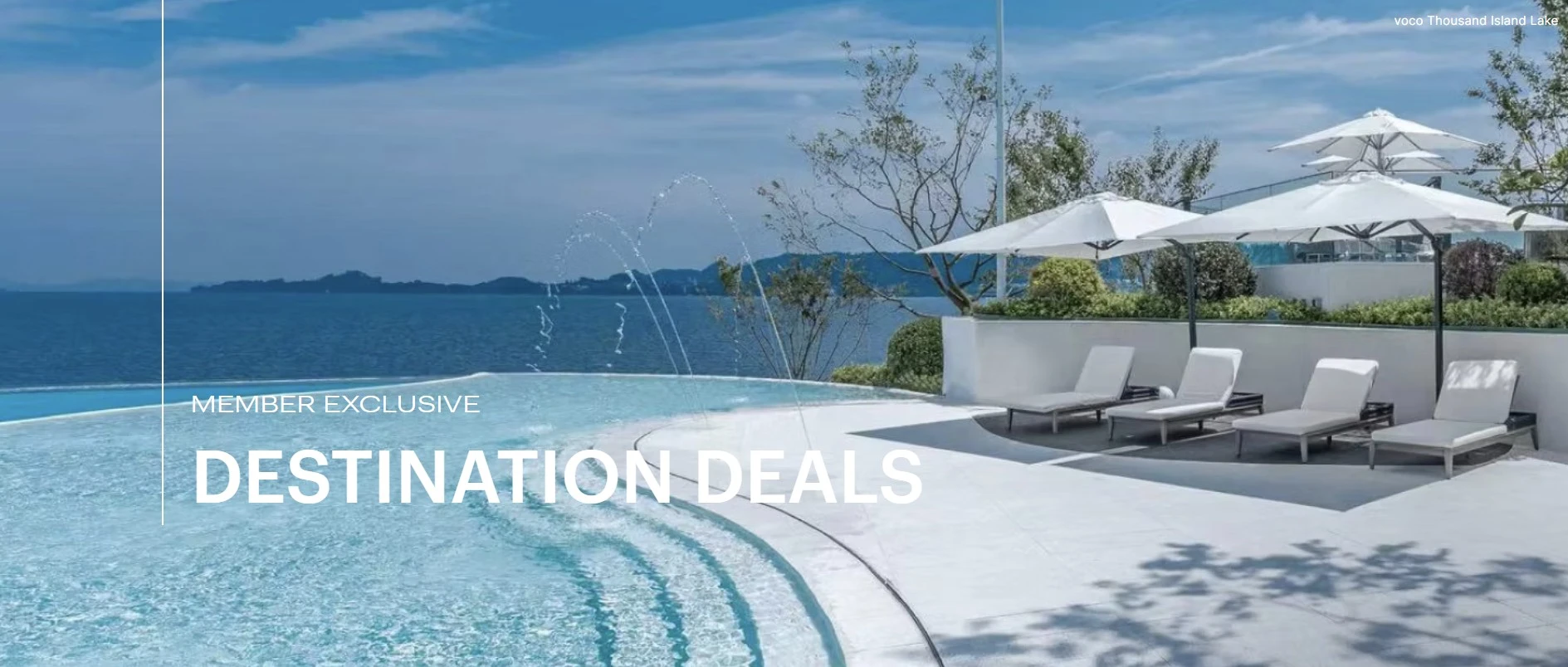 IHG Destination Deal ลดสูงสุด 30% จองภายใน 26 เมษายน 2026 (เข้าพัก 24 เมษายน - 7 มิถุนายน 2026)